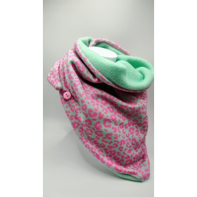 Bandana Leopardo Menta